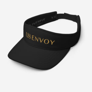 Golf Visor (Black) - Image 2