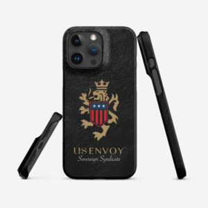 iPhone® Case - Leather Texture (Black) - Image 2