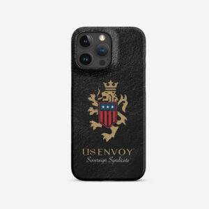 iPhone® Case - Leather Texture (Black)