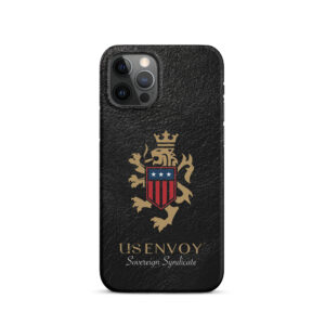 iPhone® Case - Leather (Black) - Image 6